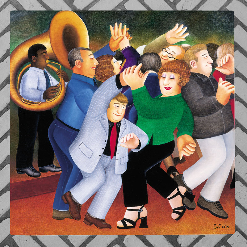 BERYL COOK Traditional Entertainment Wall Decor on Ceramic