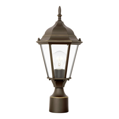 Bakersville One Light Outdoor Post Lantern from Generation Lighting 