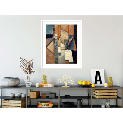 «The Book (El Libro)» par Juan Gris, impression giclée sur cadre
