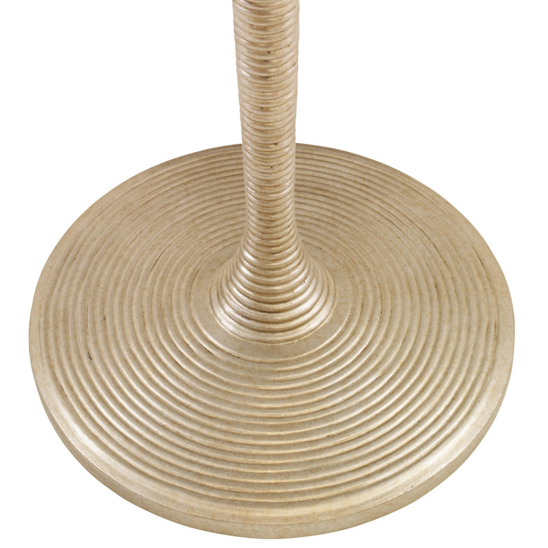 Coil Solid Wood End Table