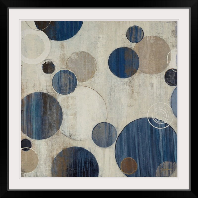 «Brody-Lee Cool Bubbles» par Liz Jardine, reproduction d'art, H 35 po x l 35 po x P 1,5 po, Toile
