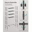Amberg 63cm W Metal Height -Adjustable Shelving Unit-1885852105