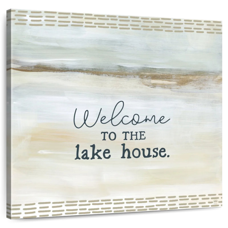 Enseigne murale «Khylige Lake Escape Welcome», H 10 po x l 10 po