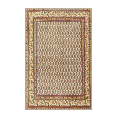 Tapis beige/brun
