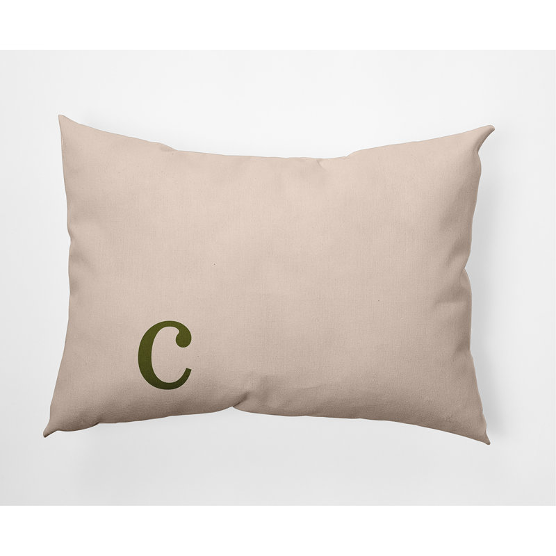 Coussin lombaire rectangulaire intérieur / extérieur Polyfill, Olive