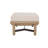 Inessa Teak Ottoman