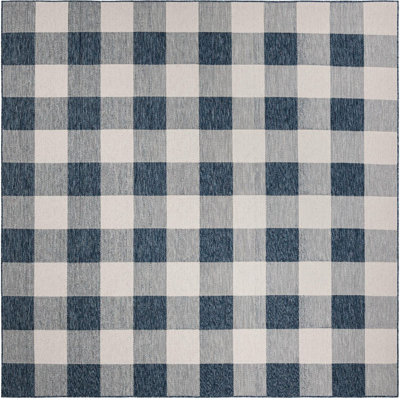 Tapis intérieur / extérieur bleu Borland