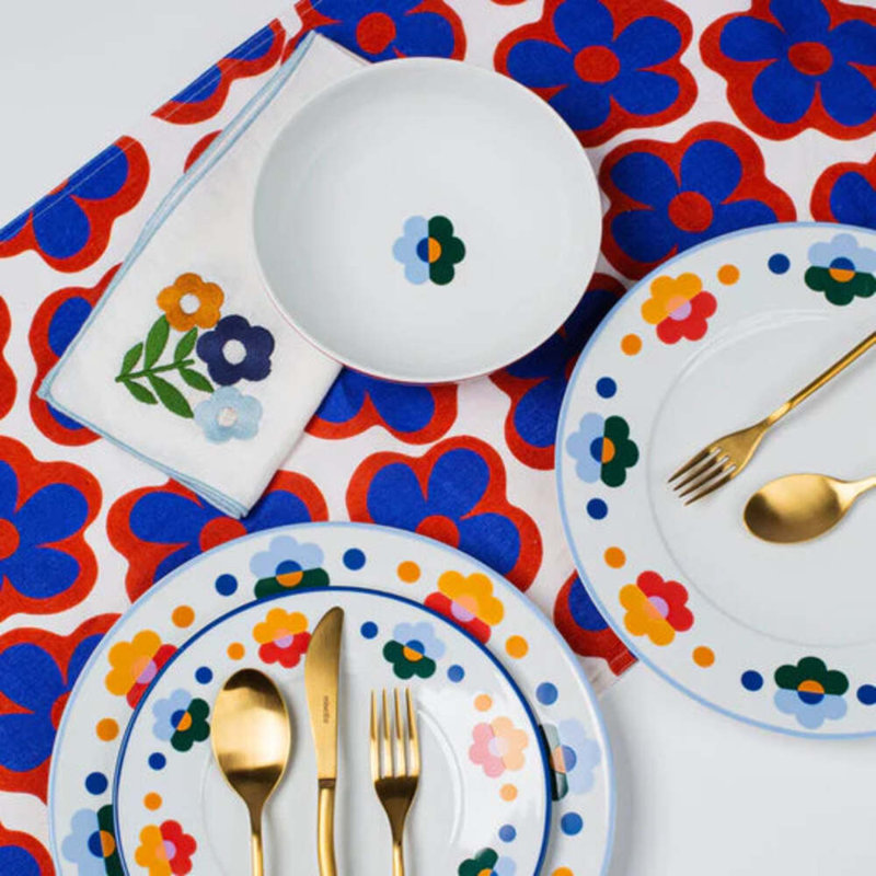 Floral Table Runnner
