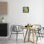 «Mixed Pattern Lemon Collage», estampe numérique encadrée, design par Stacy Gresell-114315287-114315285