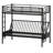All-in-One Metal Bunk Bed, Multi-Function Design