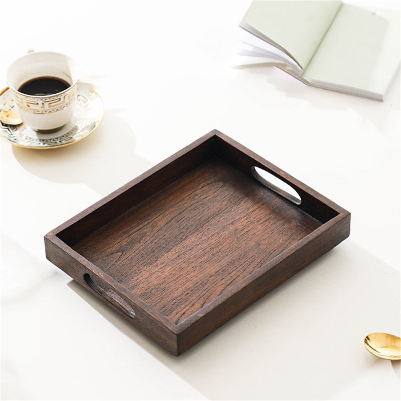 Dontevius Wood Tray, 1.77" H x 9.84" W x 7.87" D