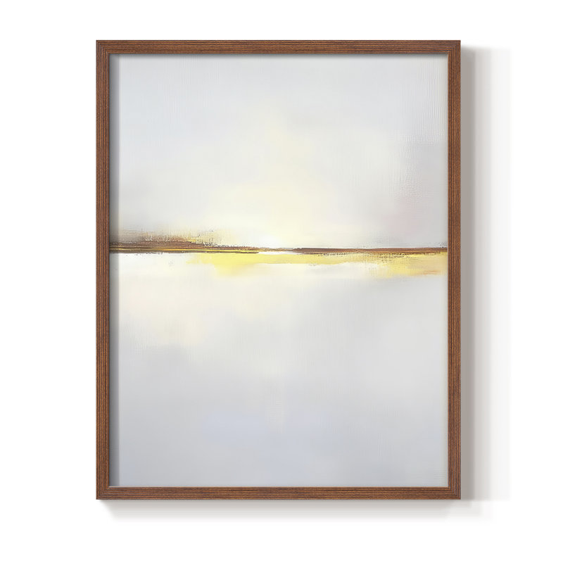 "ABSTRACT Series DCXCV III" par J Paul, H 11 po x l 9 po, Noyer