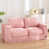 Pink Faux Leather