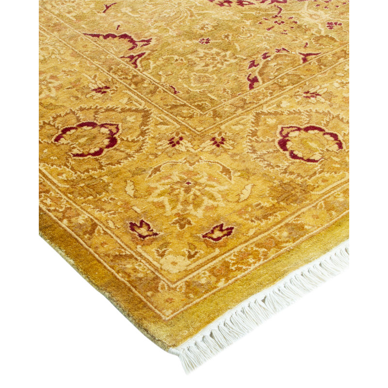 Classic One-of-a-Kind 6' 2" X 8' 10" Hand Knotted Area Rug