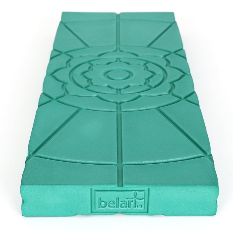 Yakira Outdoor 1'' Bench Seat Cushion, Teal Green