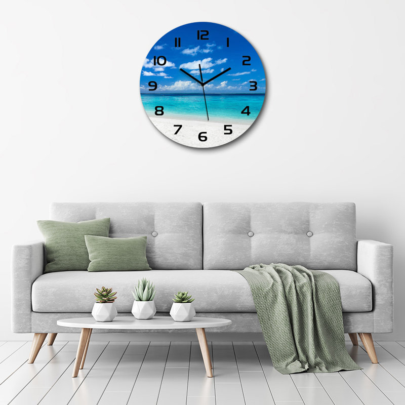 Jovito Glass Wall Clock