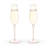 Rose Crystal Champagne Flute