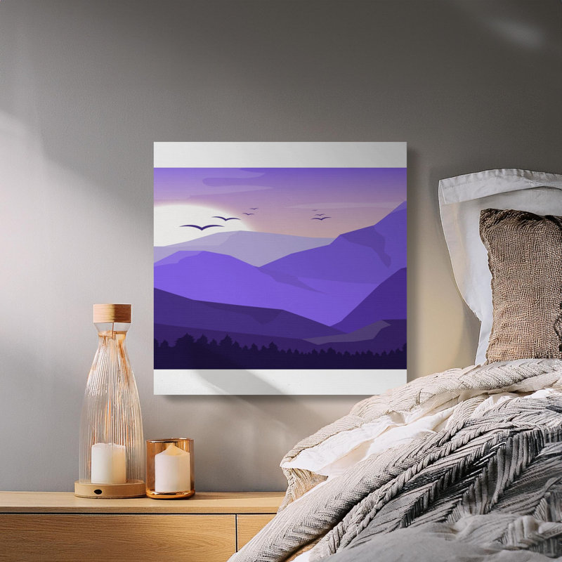 1 Piece Wrapped Canvas Wall Art Set, 15.24 cm H x 15.24 cm W