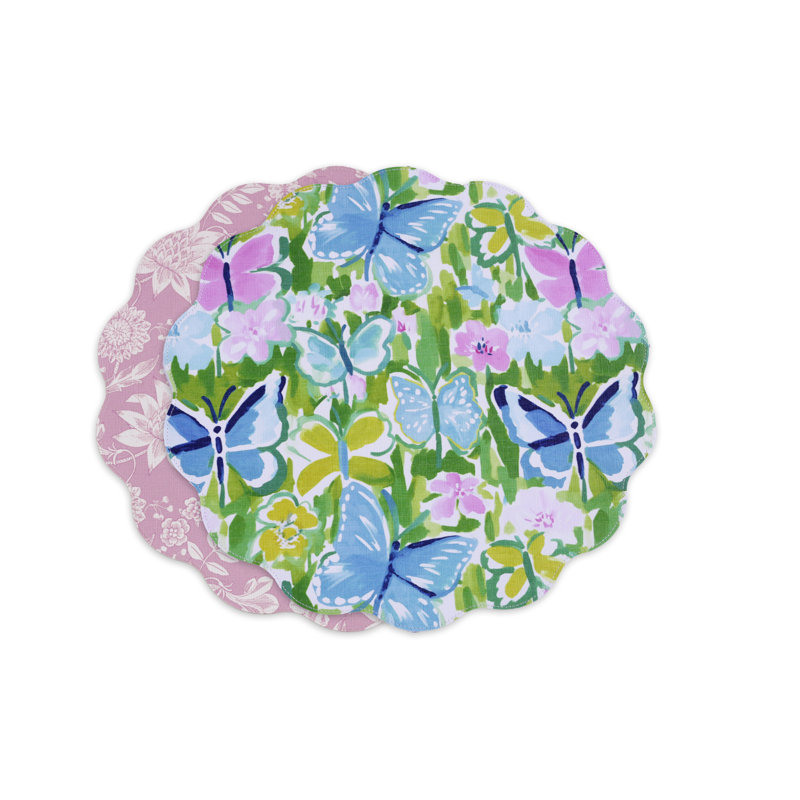 Napperon Vida Butterfly Garden & Flowers