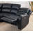 3-Piece Breathable Leather Power Reclining Sectional, Home Theater Couch With Storage, Cup Holder & LED-972976350