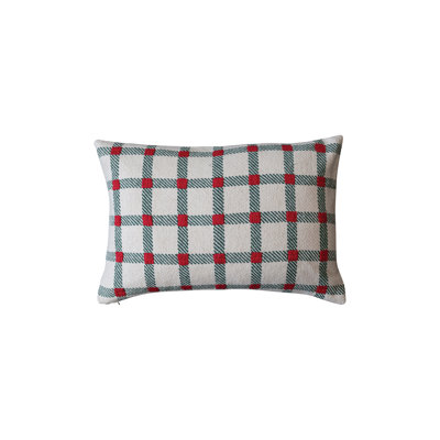 Cotton Lumbar Rectangular Pillow Cover & Insert
