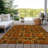 Edington Geometric Indoor / Outdoor Rug-982501467