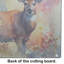 Deer Glass Cutting Board Large