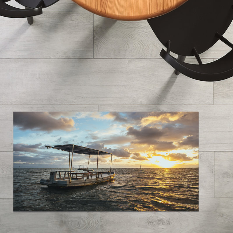 Chic and Comfortable Soft Pile Printed Rug with Modern Abstract Design for Enhancing Your Living Room or Bedroom Decor