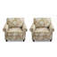 Fauteuil rembourré en mélange de coton-329001098