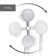 Awaken 2-In-1 Multifunction Shower Combo Kit, Showerhead and Handshower Set, 2.5 GPM