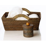 Wicker Laundry Basket with Handles