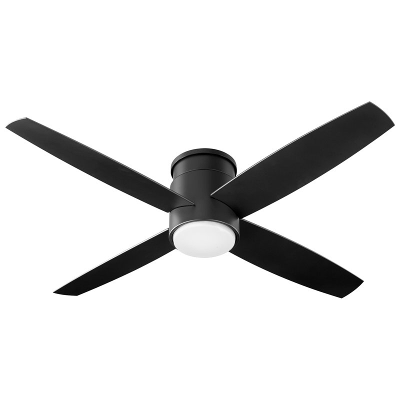 Garyl 52'' Ceiling Fan, Noir