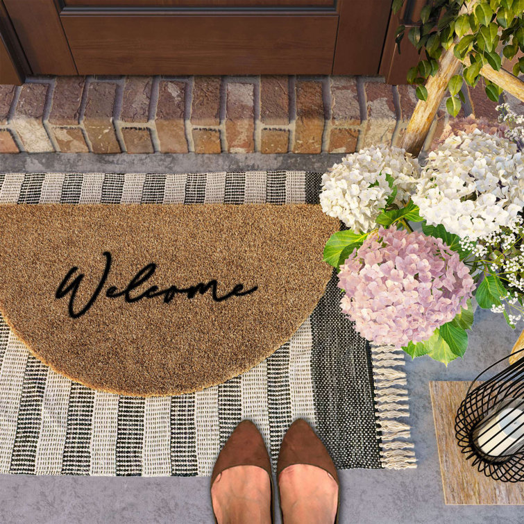 Rosalind Wheeler Loc Non-Slip Outdoor Doormat & Reviews