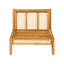 Chaise sans accoudoirs Kirkby, ensemble de 2