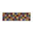 Lakehouse Patchwork Cotton Tailored 56'' W Window Valance in