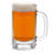 Libbey Heidelberg Glass Beer Mugs, 16 oz.