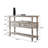 Solid Wood Rectangular Entryway Cabinet-522172016-522171983