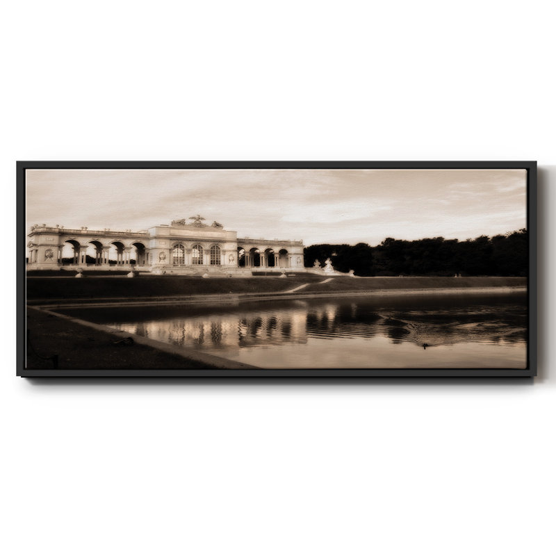 Gloriette Schonbrunn - toile encadrée, H 20 po x l 50 po