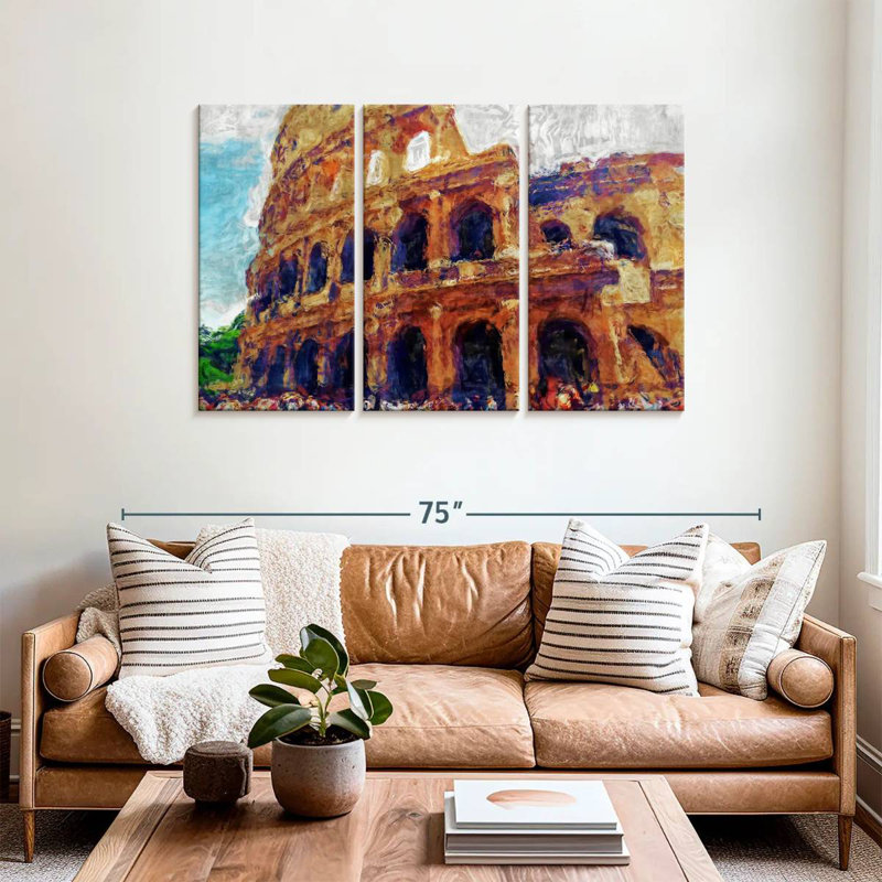 Rorry Rome Colosseum, 36" H x 57" W
