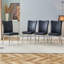 Chaises de salle à manger modernes et minimalistes seulement, sans les tables-120914105-120914107