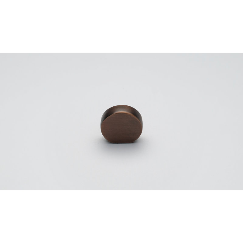 Saraya 20mm Diameter Circle Knob Multipack, Brushed Bronze