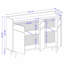 Buffet en brun rustique