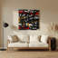 Art mural gris Neo Expressionism 1
