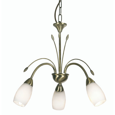 Bradwood 3 - Light Shaded Chandelier