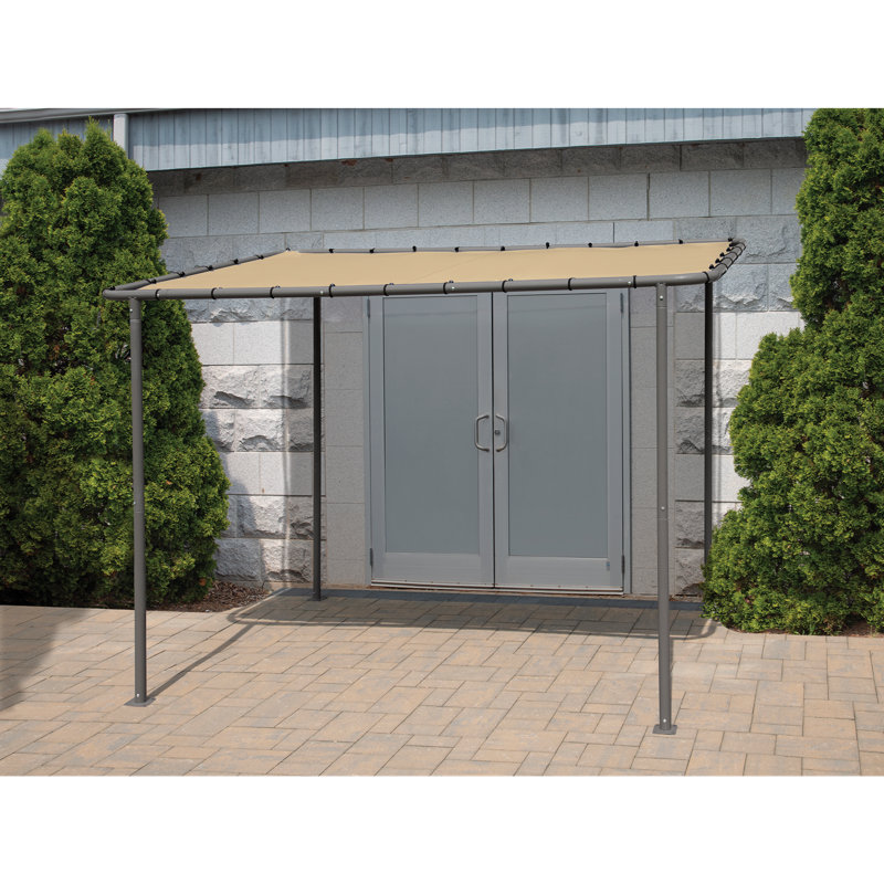 10x6 Solano Gazebo Canopy Tan Cover