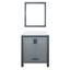 Meuble-lavabo pour salle de bain avec comptoir en quartz et miroir - Fonction de fermeture en douceur-750457319-750457318