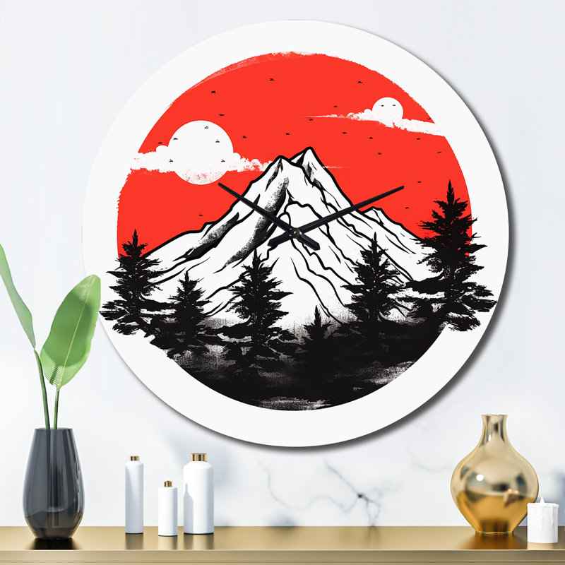 Cashaun - Japan Wall Clock, Large