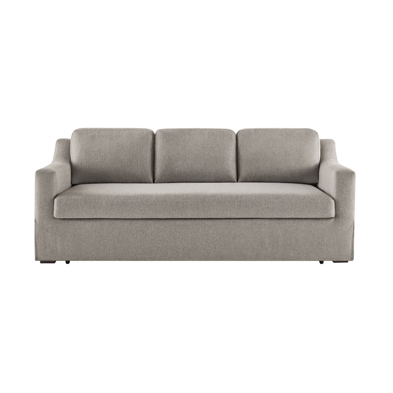 Serta Harvey 90.6" Queen Convertible Sofa Sleeper, Flax