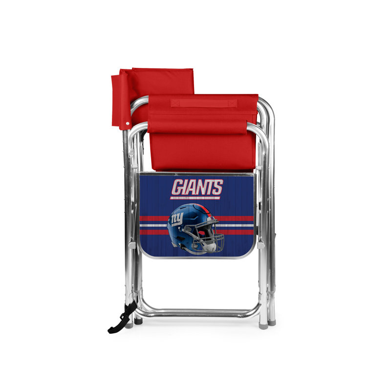 Folding Director Chair, Red, New York Giants