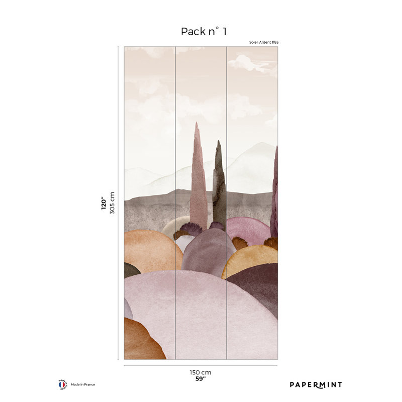 Provence Pack 1 Ashkum, Pack 1, Pink